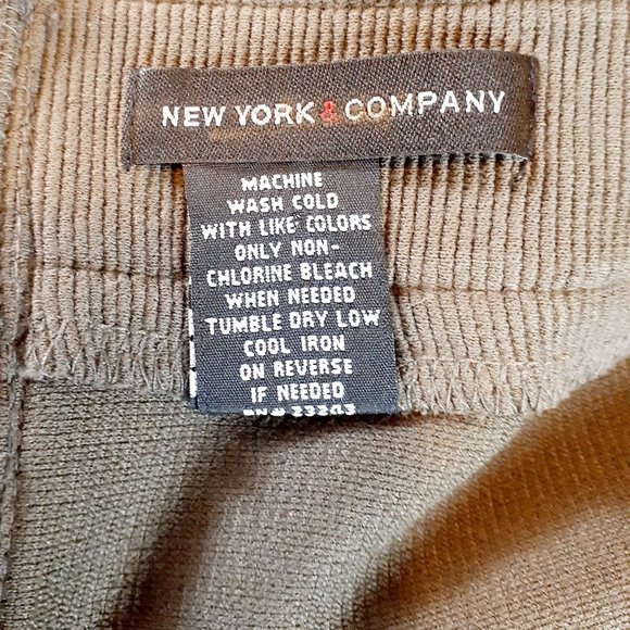 New York & Company Mini Swap Green Skirt Size 10 - Picture 4 of 5